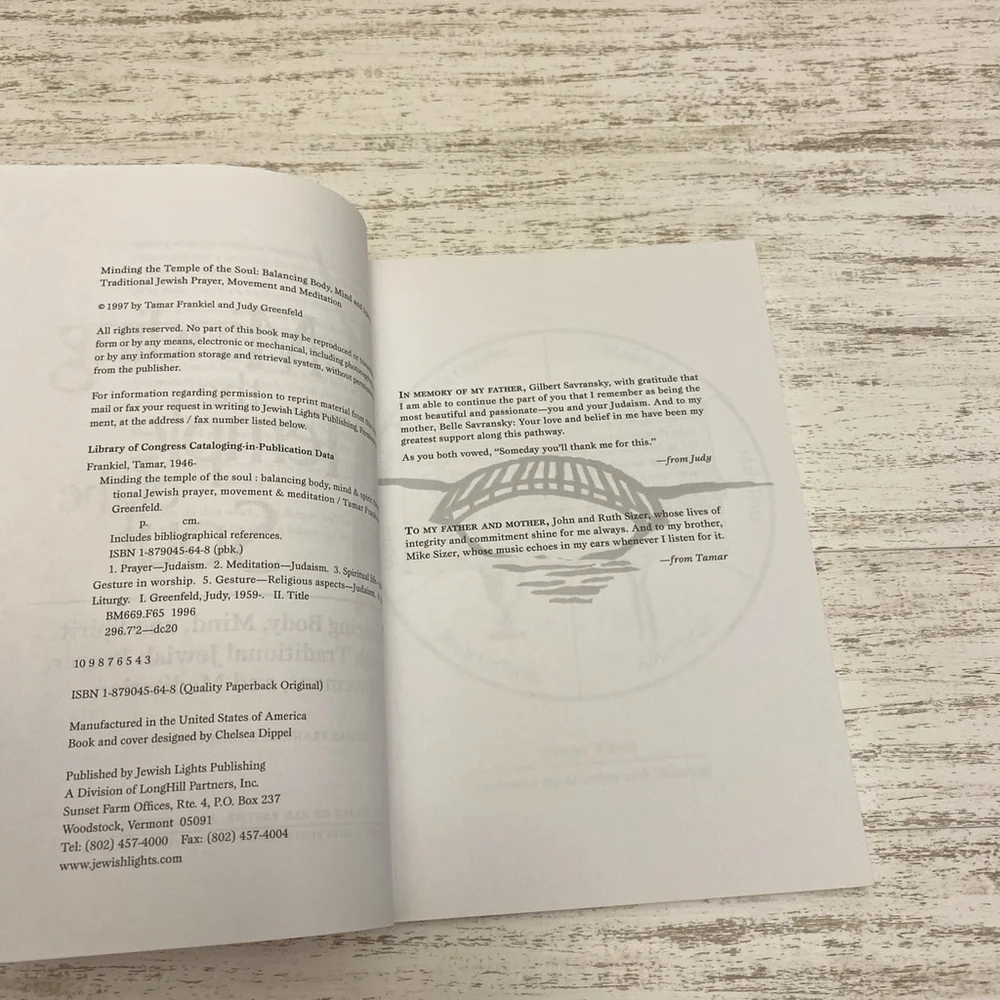 Minding The Temple Of The Soul Frankie Greenfield Jewish Meditation Guidebook